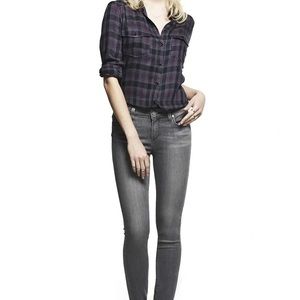 Paige Verdugo Ultra Skinny Jean - Grey - Size 27